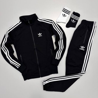 Спортивный костюм Adidas модель унисекс цвет Черный размер XS, SS0010 Men-SS0010 фото