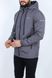 Чоловіча куртка-вітровка Nike Демісезон колір Сірий розмір S, J007 Men-J007 фото 1