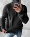 Мужской свитер оверсайз шерсть, Черный Men-SW3-Black-S фото
