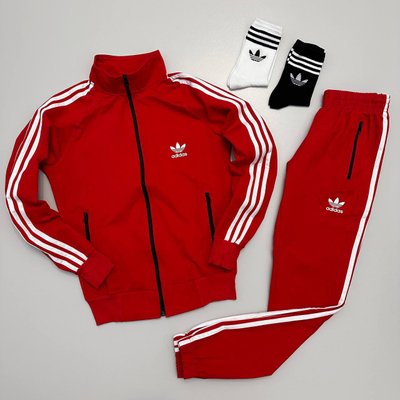 Спортивный костюм Adidas модель унисекс цвет Красный размер XS, SS0010 Men-SS0010 фото