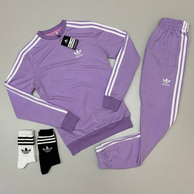Спортивный костюм Adidas модель унисекс цвет Фиолетовый размер XS, SS0014 Men-SS0014 фото