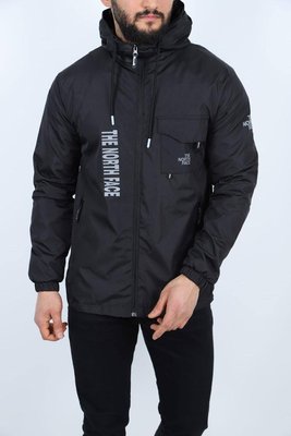 Чоловіча куртка-вітровка The North Face Демісезон колір Чорний розмір S, J005 Men-J004 фото