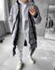 Чоловіча зимова куртка Водонепроникна наповнювач еко-пух колір Сірий розмір S Men-J2-Grey-S фото 2