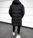 Чорна чоловіча куртка зима колір Чорний розмір S evil-01 фото 3