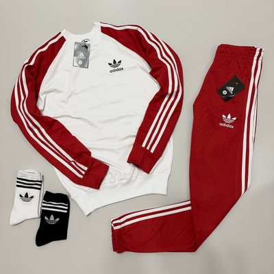 Спортивний костюм Adidas модель унісекс колір Червоний розмір XS, SS0012 Men-SS0012 фото