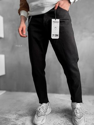 Джинси чоловічі прямі колір Чорний розмір 29 Men-Jeans5 фото