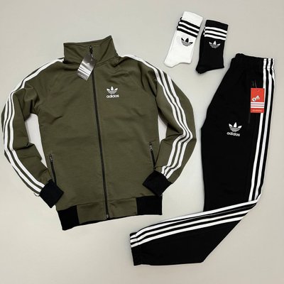 Спортивный костюм Adidas модель унисекс цвет Хаки размер XS, SS0010 Men-SS0010 фото