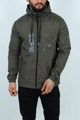 Чоловіча куртка-вітровка The North Face Демісезон колір Хакі розмір S, J005 Men-J004 фото