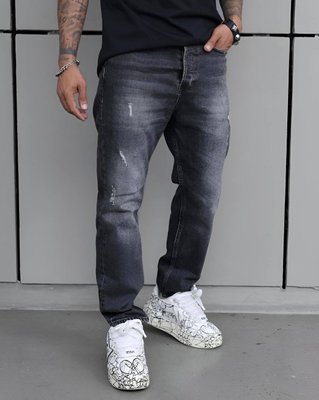 Джинсы мужские прямые цвет Серый размер 29, Jeans906 Men-Jeans9 фото