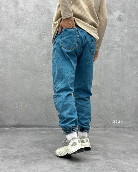 Джогери чоловічі джинсові колір Синій розмір 29 Men-Jeans8 фото