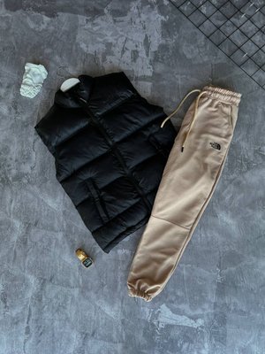 Безрукавка The North Face в наборі зі штанами колір Чорний розмір S, J091 Men-J09 фото