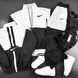 Спортивний костюм Nike плащівка Чорний розмір S, SS004 Men-SS004 фото 1