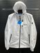 Чоловіча куртка-вітровка Columbia Демісезон колір Білий розмір S, J0010 Men-J0010 фото