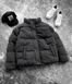 Зимняя мужская куртка велсофт, наполнитель эко-пух цвет Сірий размер S Men-J7-Grey-S фото