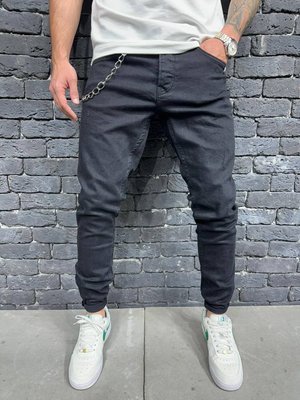 Джинси чоловічі колір Сірий розмір 29, Jeans907 Men-Jeans9 фото