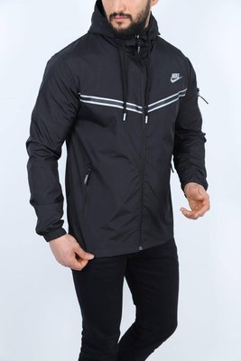 Куртка Nike чоловіча весна колір Чорний розмір S, J017 Men-J017 фото