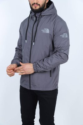 Чоловіча куртка-вітровка The North Face Демісезон колір Сірий розмір S, J006 Men-J006 фото