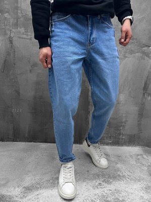 Джинси чоловічі прямі колір Світло-синій розмір 29 Men-Jeans5 фото