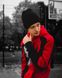 Мужской спортивный костюм на флисе, (Худи + штаны) Red/Black цвет Red/Black размер S Men-Sport3--S фото 5