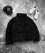 Зимняя мужская куртка велсофт, наполнитель эко-пух цвет Чорний размер S Men-J7-Black-S фото