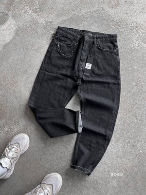 Джинси мом чоловічі Темно-сірі розмір 29, Jeans6 Men-Jeans6 фото