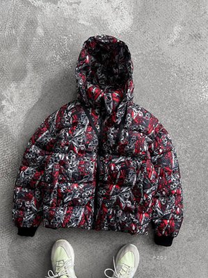 Чоловіча зимова куртка Водонепроникна колір Multicolour3 розмір S Men-J35-Multicolour3-S фото