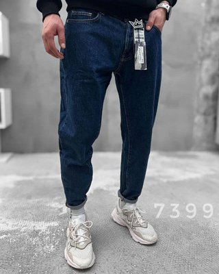 Джинси чоловічі прямі колір Темно-синій розмір 29 Men-Jeans5 фото