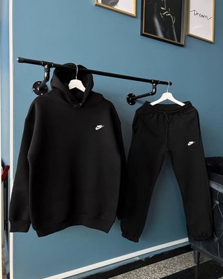 Спортивний костюм Nike Чорний розмір S Худі та штани, SS006 Men-SS006 фото