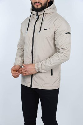Чоловіча куртка-вітровка Nike Демісезон колір Молочний розмір S, J007 Men-J007 фото