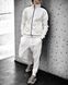 Флісовий костюм чоловічий Білий розмір S, Костюм спортивний Кофта+Штани Men-SS27-White-S фото 2