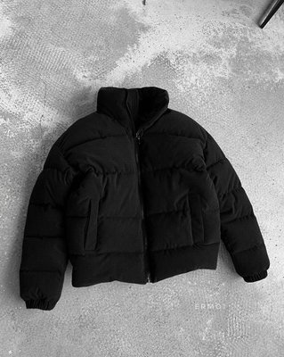 Чоловіча зимова куртка Вельвет колір Чорний розмір S, J43 Men-J43 фото